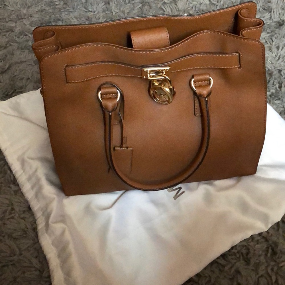 Michael Kors Hamilton Saffiano Leather Tote Bag